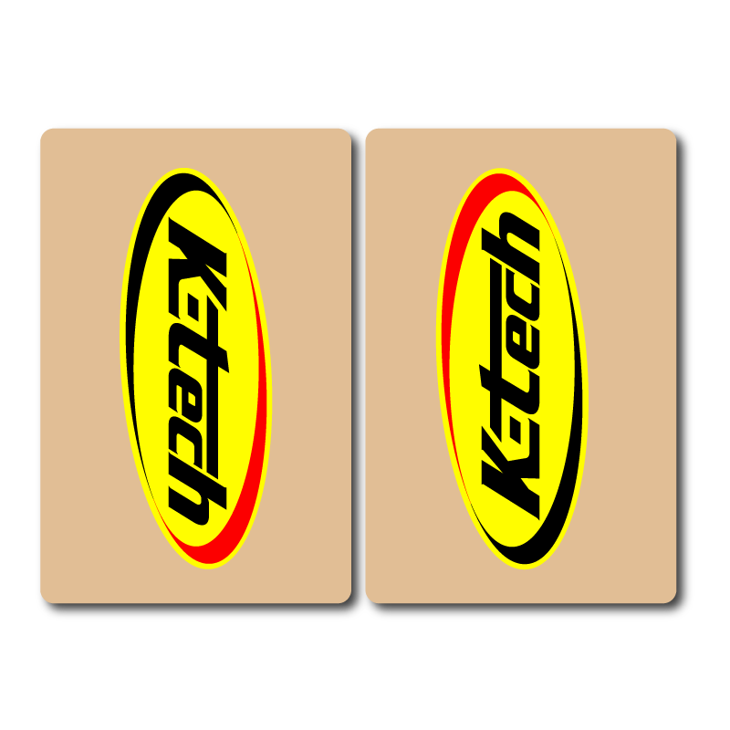 Graphiques de fourche supérieure // KYB // Noir