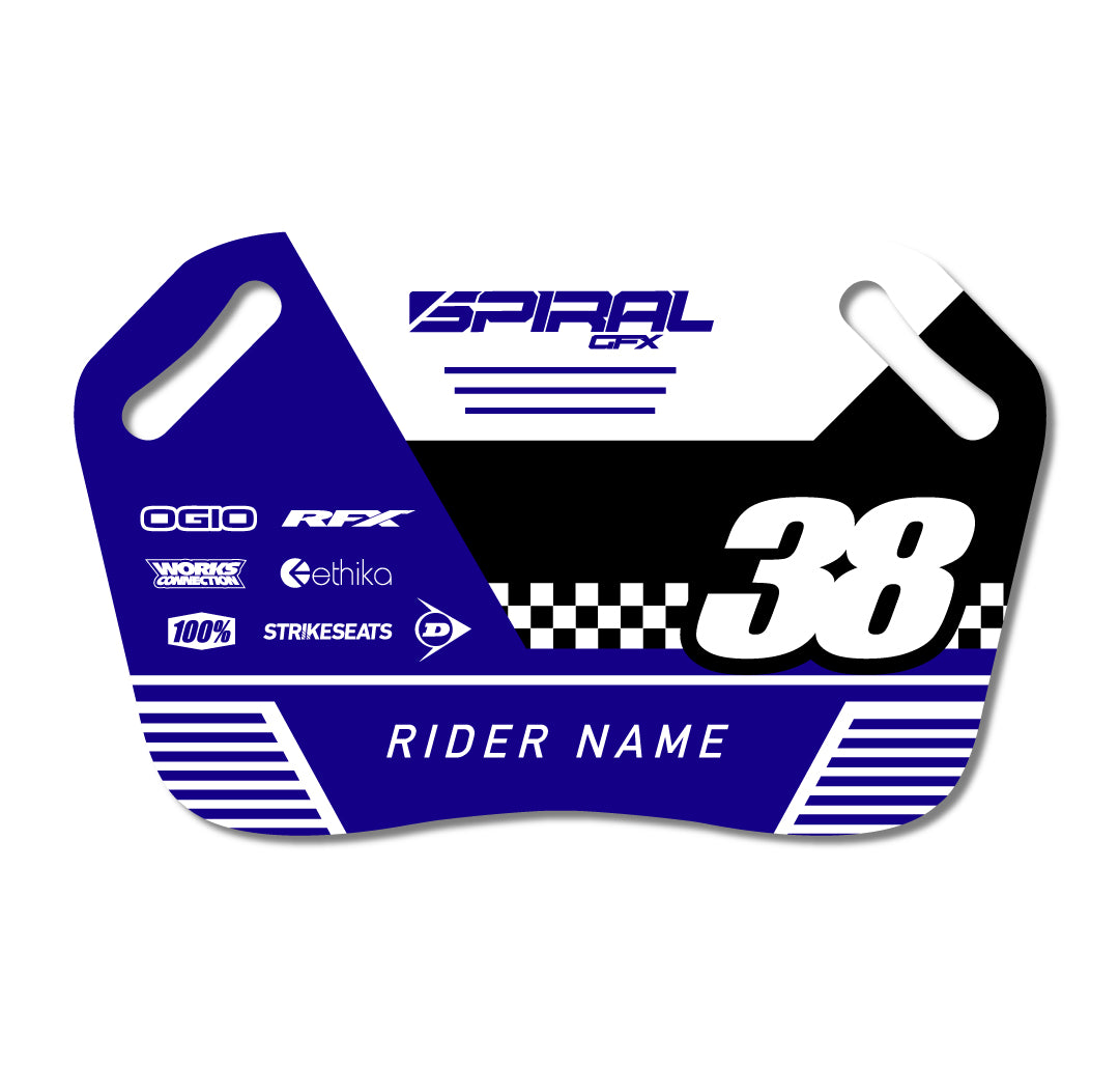 SpiralGFX Pitboard // Bleu