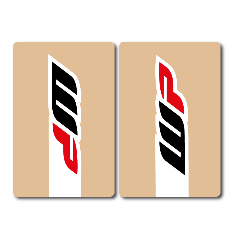 Graphiques de fourche supérieure // KYB // Noir