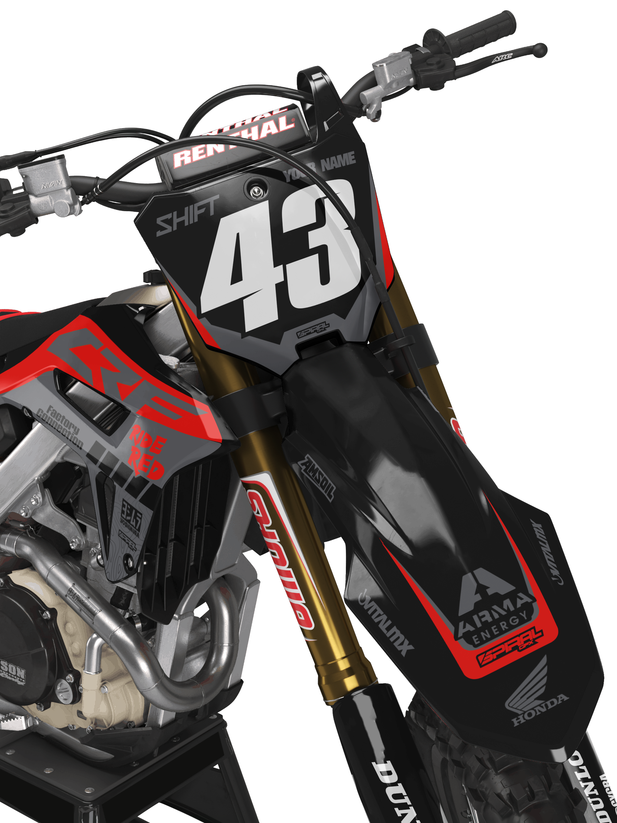 Honda // Nightrider Grey (Toutes les motos)