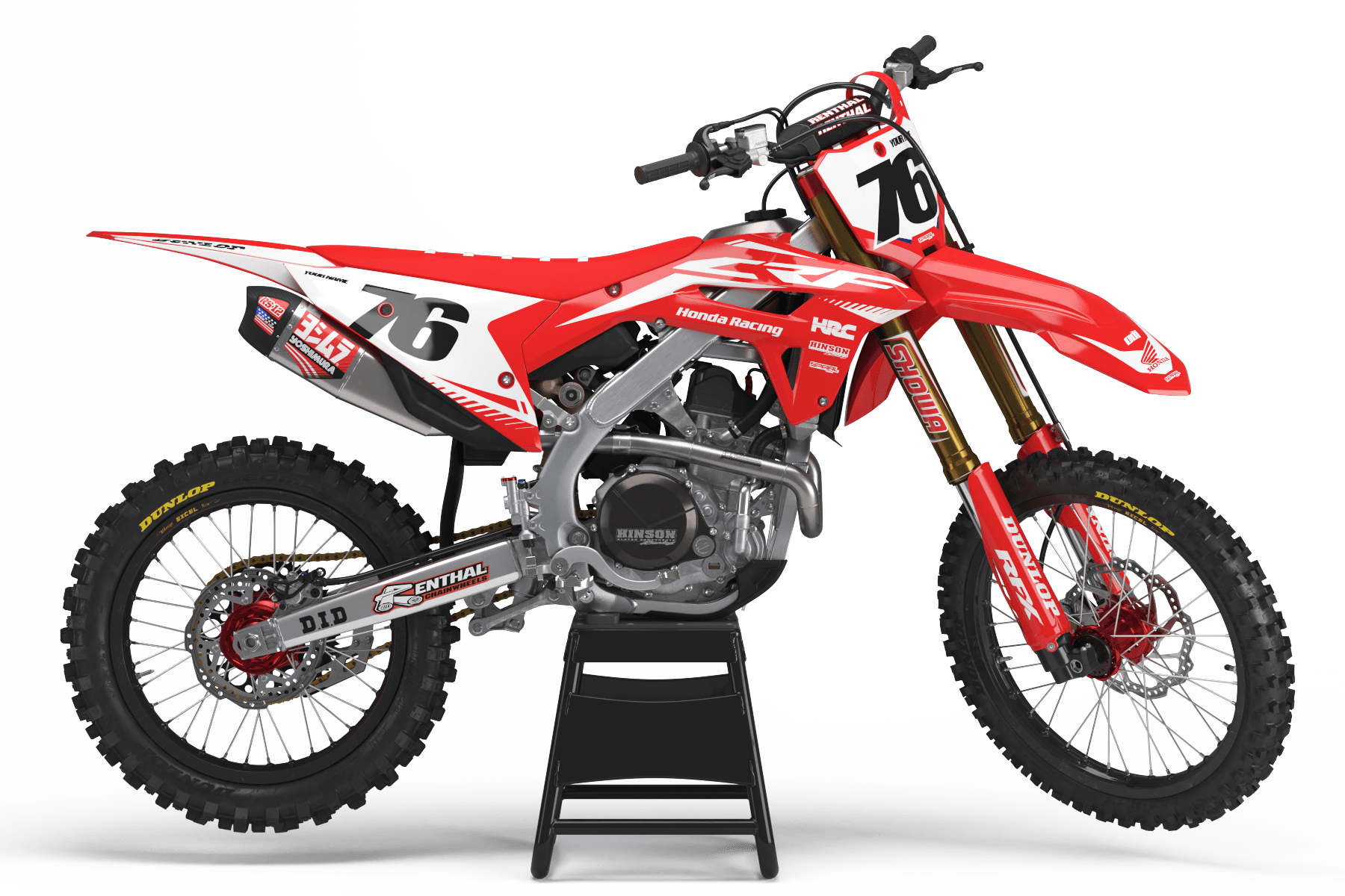 Honda // Stock Blanc