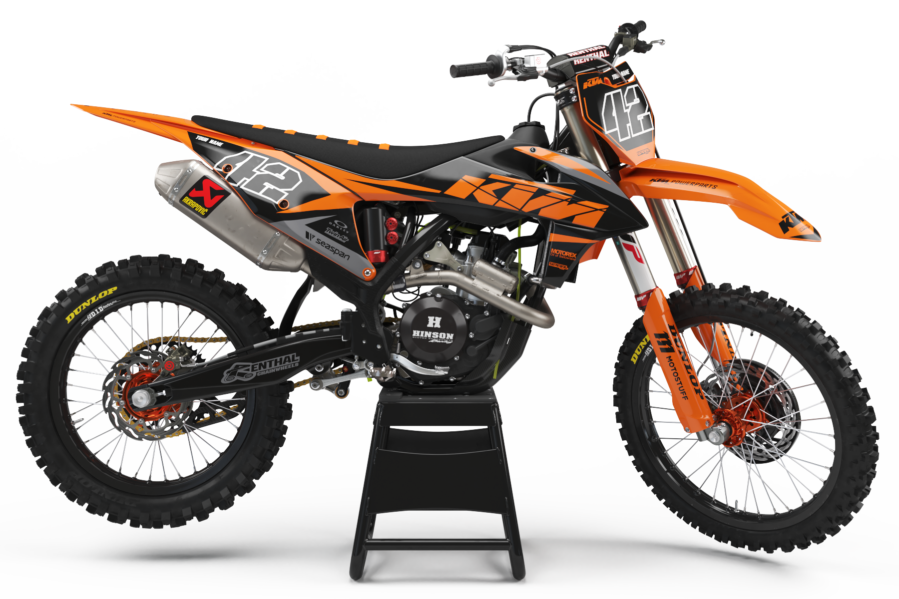 KTM // Orange (tous les vélos)
