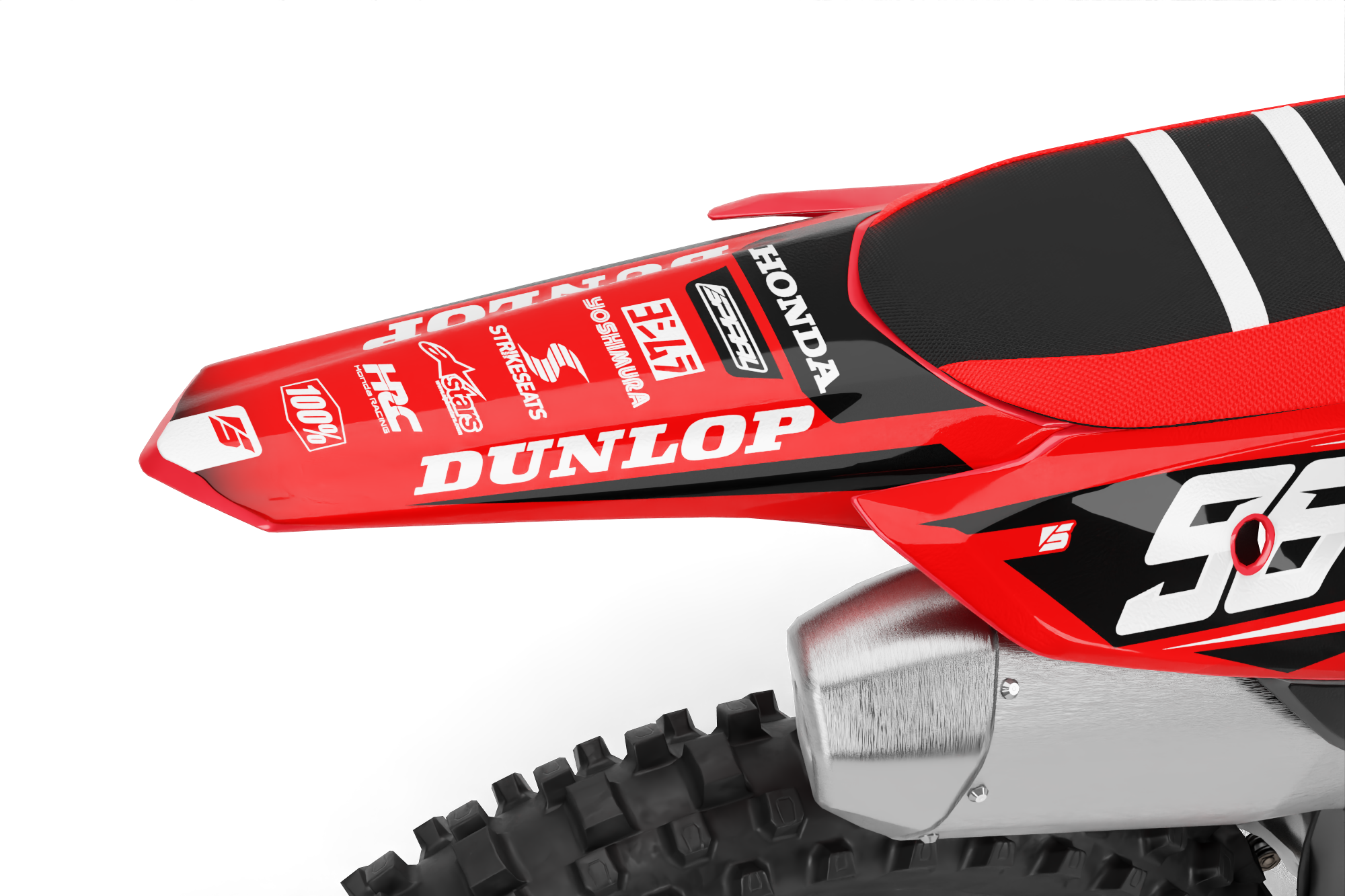 Honda // Racer Red Black (All Bikes)